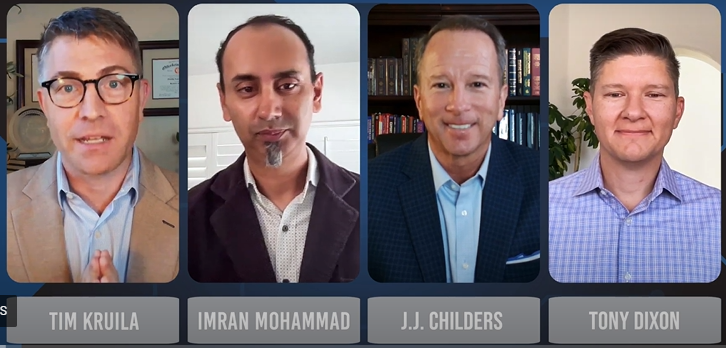 Meet the faculty.  Tim / Imran / JJ / Tony